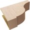 Ekena Millwork 7"W x 21"D x 14"H Classic Van Buren Rough Cedar Woodgrain TimberThane Corbel, Primed Tan CORUR07X21X14VANRCPR - alternate 4